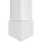 Ekena Millwork Craftsman Classic Square Non-Tapered Smooth PVC Column, Standard Capital & Standard Base CC0809ENPCSCS - alternate 4